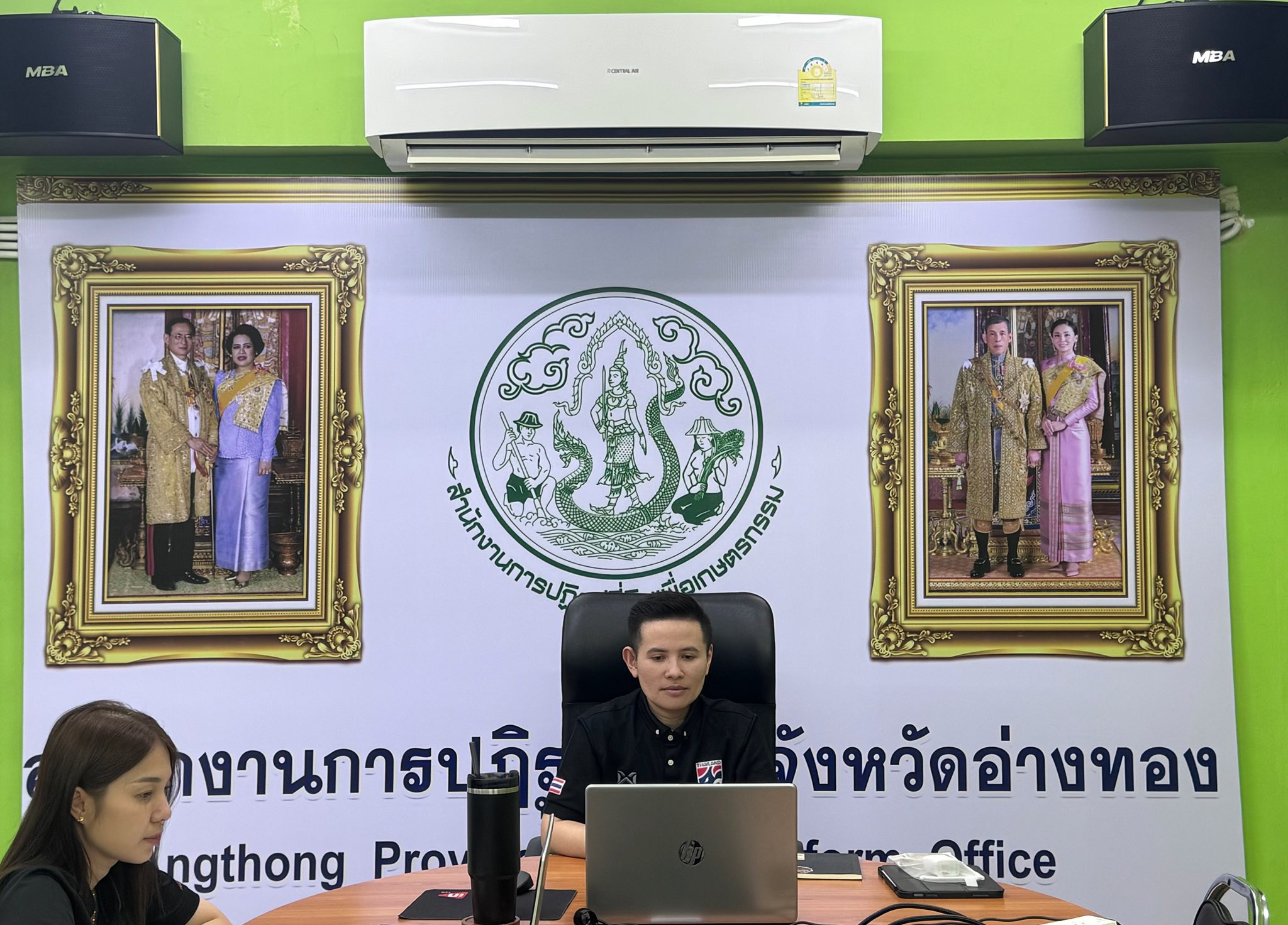 title - ประชุมขับเคลื่อนโครงการอ่างทองน้ำใส คลองสวย ด้วยมือเราชาวอ่างทอง สนองพระบรมราโชบาย 